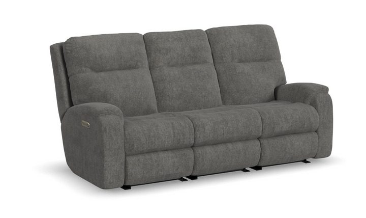 Penn Power Reclining Sofa with Power Headrests & Footrests-jenniferfurniture