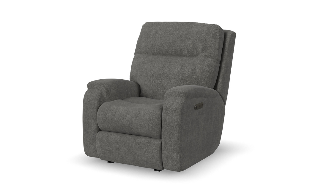 Penn Power Rocking Recliner Chair with Headrest & Footrest-jenniferfurniture