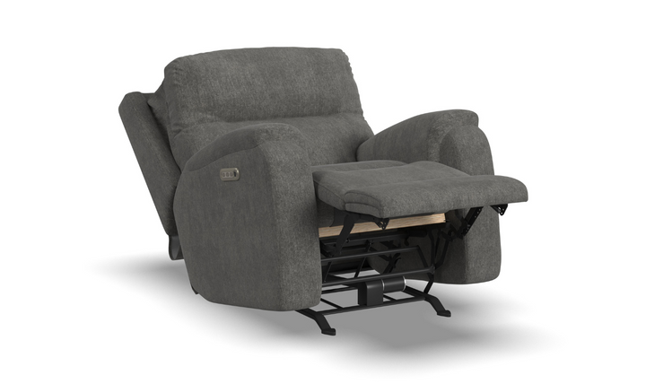 Penn Power Rocking Recliner Chair with Headrest & Footrest-jenniferfurniture