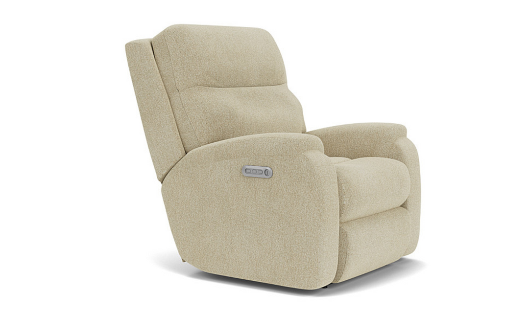 Penn Power Rocking Recliner Chair with Headrest & Footrest-jenniferfurniture