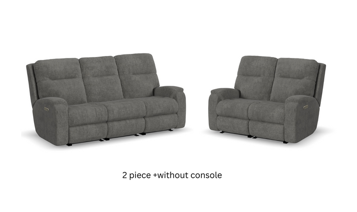 Penn Power Reclining Living Room Set in Fabric