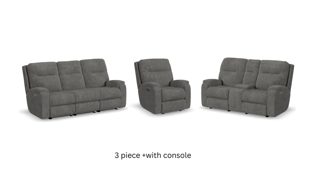 Penn Power Reclining Living Room Set in Fabric