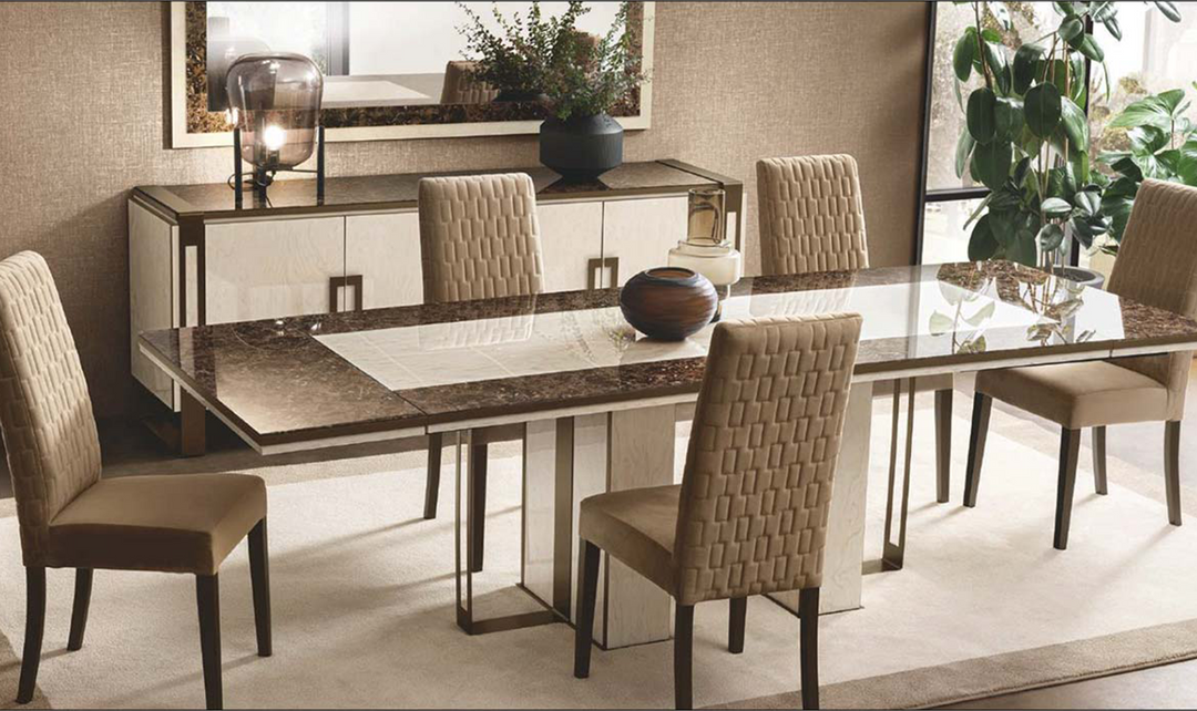 Poesia Rectangle Dining Room Set with Extendable Table-jennifer furniture