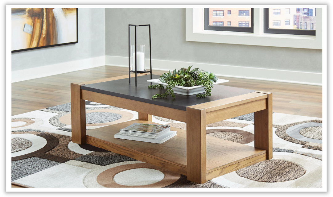 Ashley  Quentina Lift Top Coffee Table