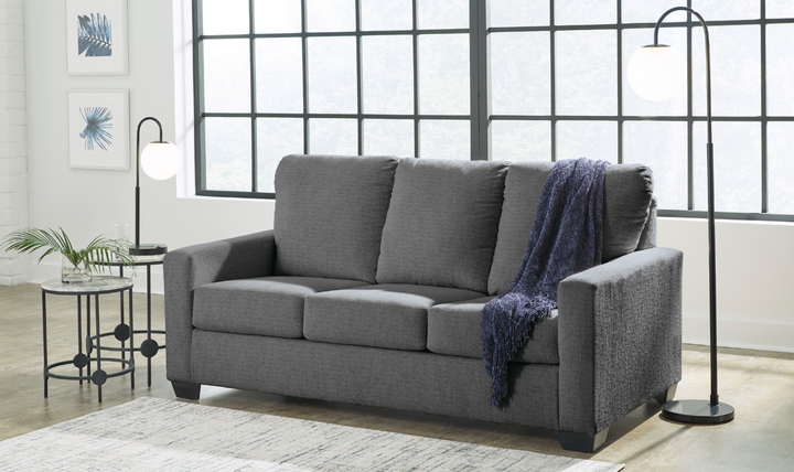 Rannis Fabric Sofa Sleeper with Memory Foam Mattress-Jennifer Furniture