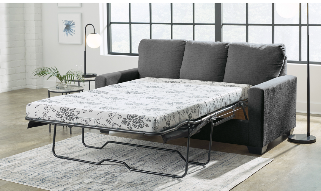 Rannis Fabric Sofa Sleeper with Memory Foam Mattress-Jennifer Furniture