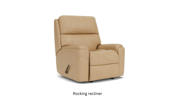 Rio Power Rocking Recliner Fabric Chair With Power Headrest-jenniferfurniture