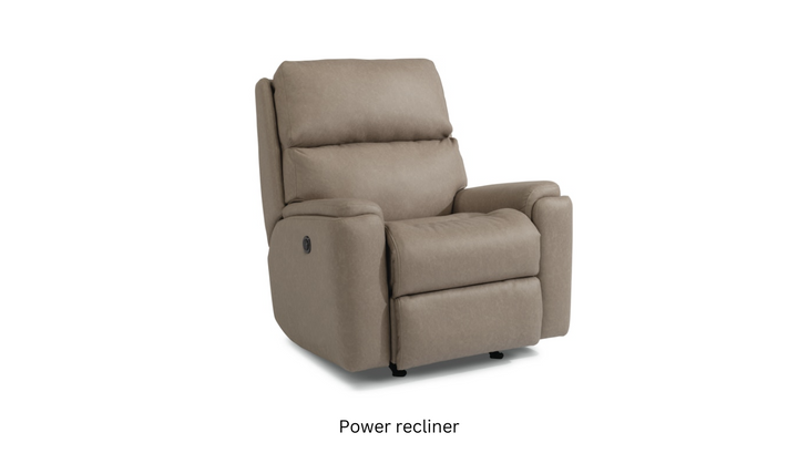 Rio Power Rocking Recliner Fabric Chair With Power Headrest-jenniferfurniture