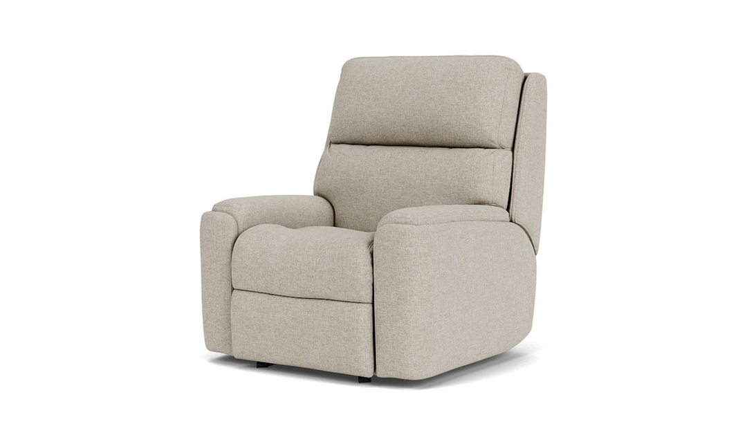 Rio Power Rocking Recliner Fabric Chair With Power Headrest-jenniferfurniture