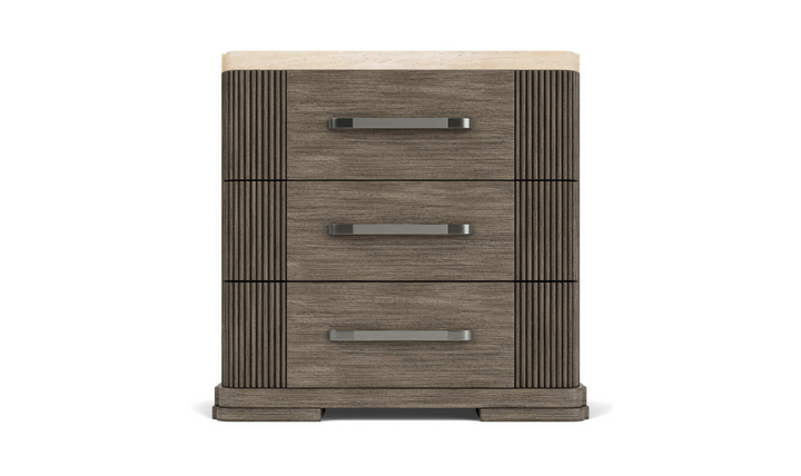 Sariel 3 Drawers Nightstand