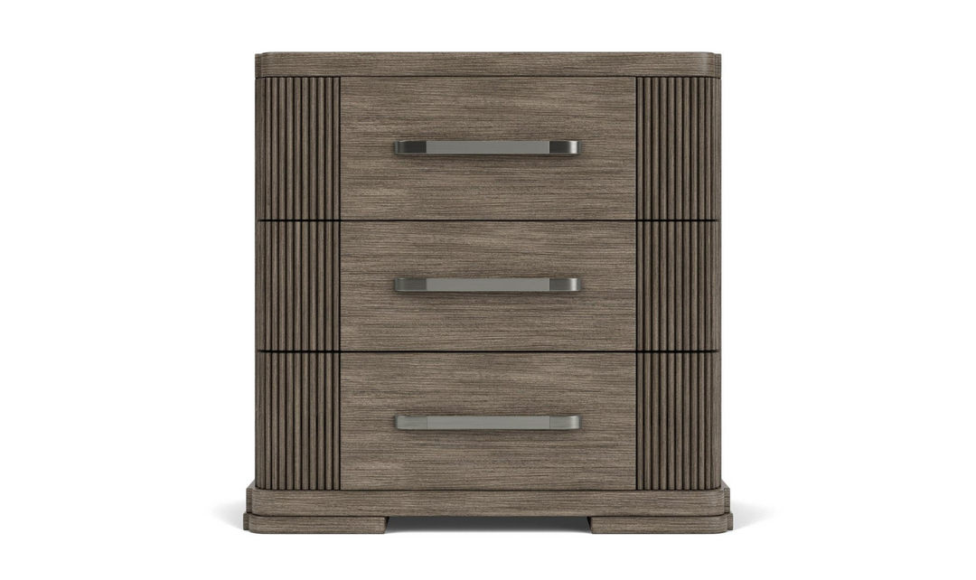 Sariel 3 Drawers Nightstand