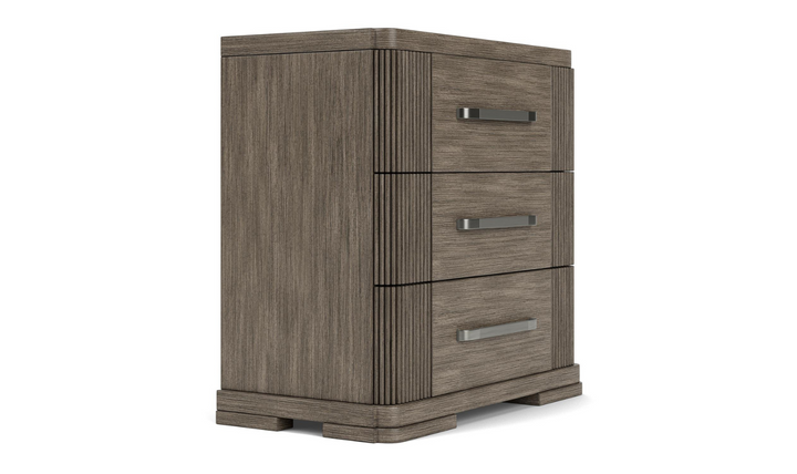 Sariel 3 Drawers Nightstand