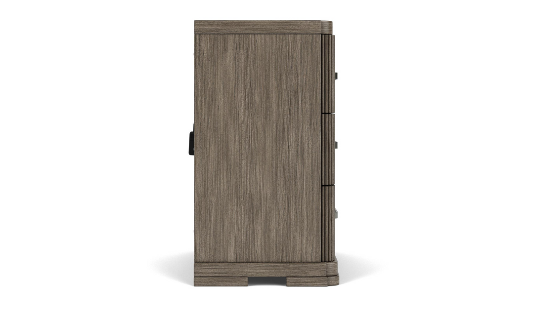 Sariel 3 Drawers Nightstand