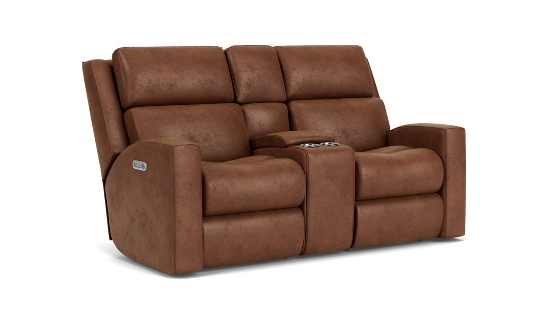 Score Power Reclining Loveseat with Power Headrests