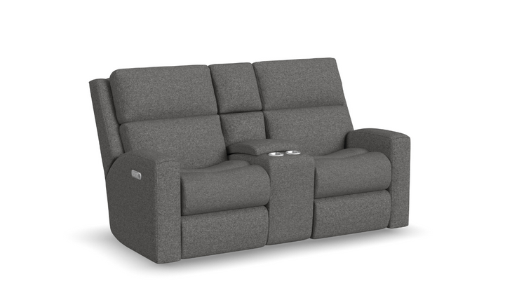 Score Power Reclining Loveseat with Power Headrests-jenniferfurniture