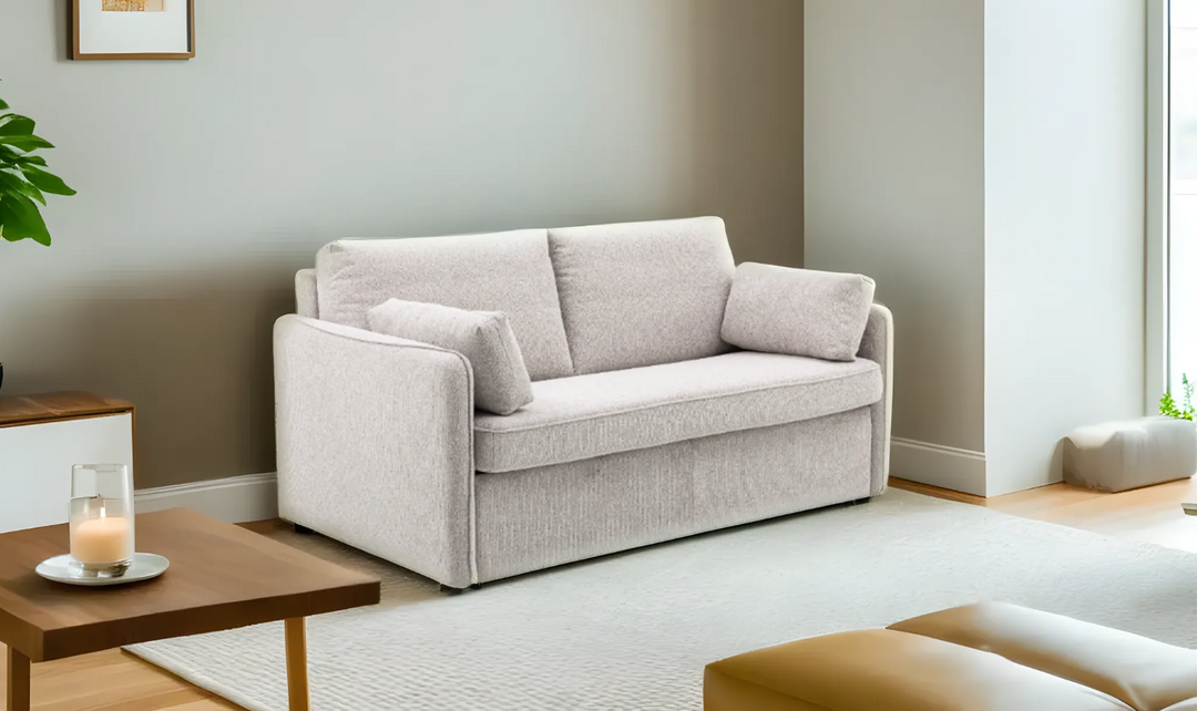 Jennifer Smart Full Sleeper Sofa With Memory Foam Mattress