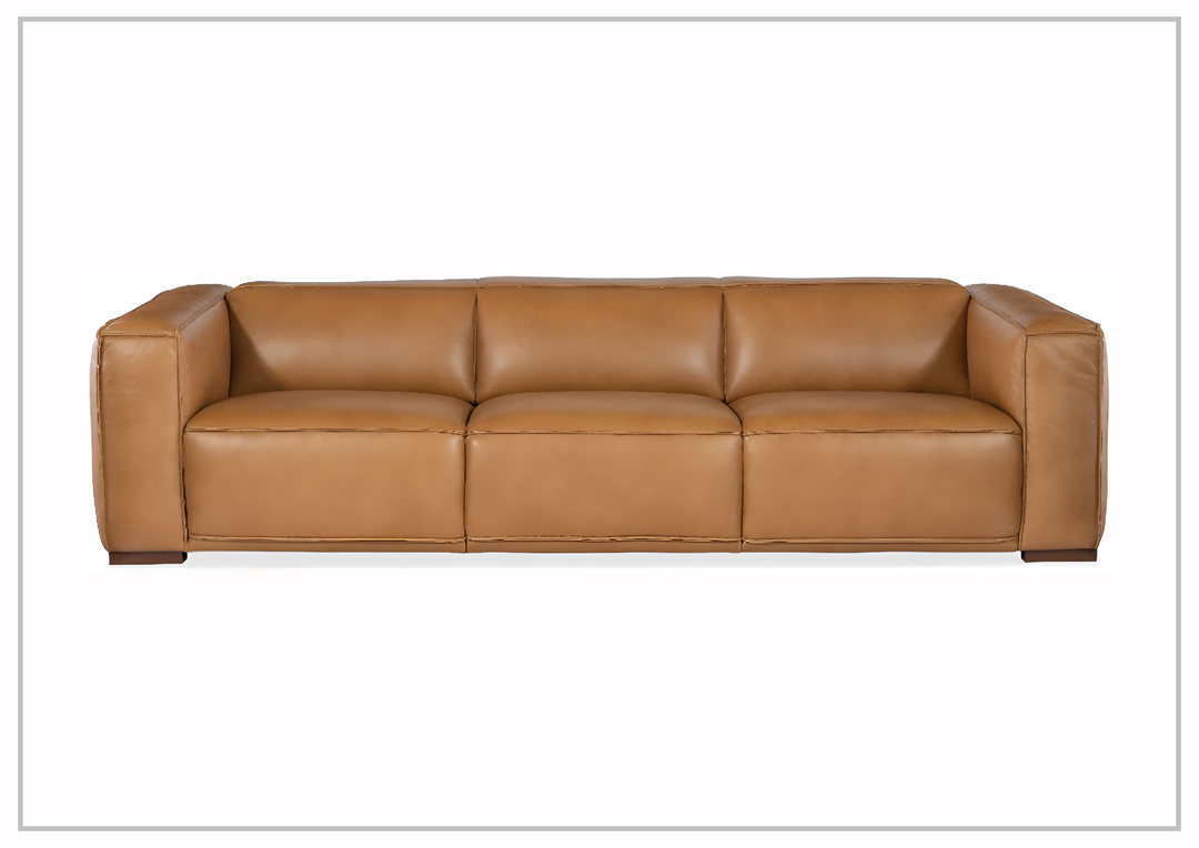 Hooker Furniture Living Room Maria 3 seater clay brown Sofa