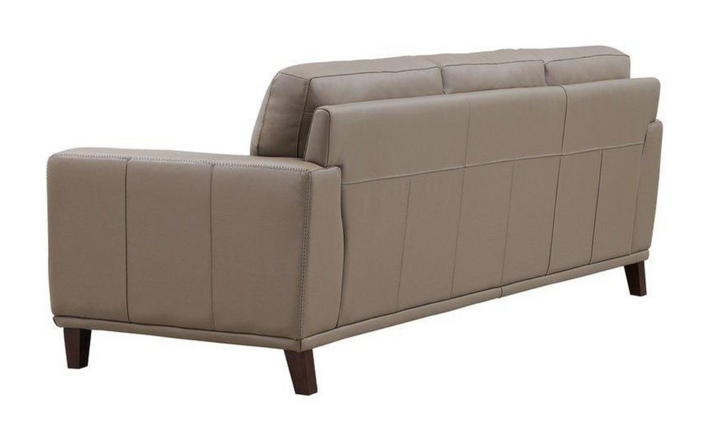 Soma 3-Seater Leather Sofa With Box Seat Cushions-Jennifer Furniture