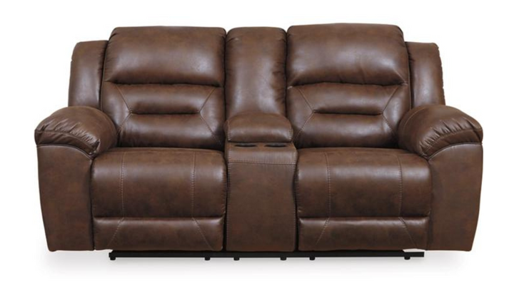 Stoneland Power Reclining Leather Living Room Set