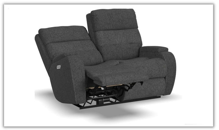 Strait Power Reclining Living Room Set with Power Headrests