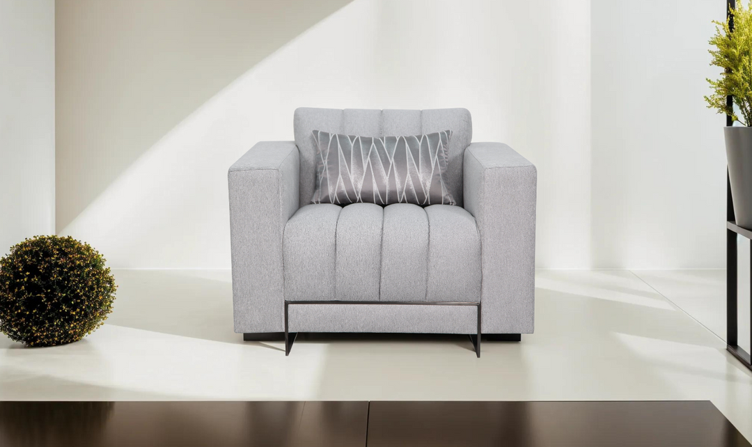 Talento Tufted Chair with Track Arms