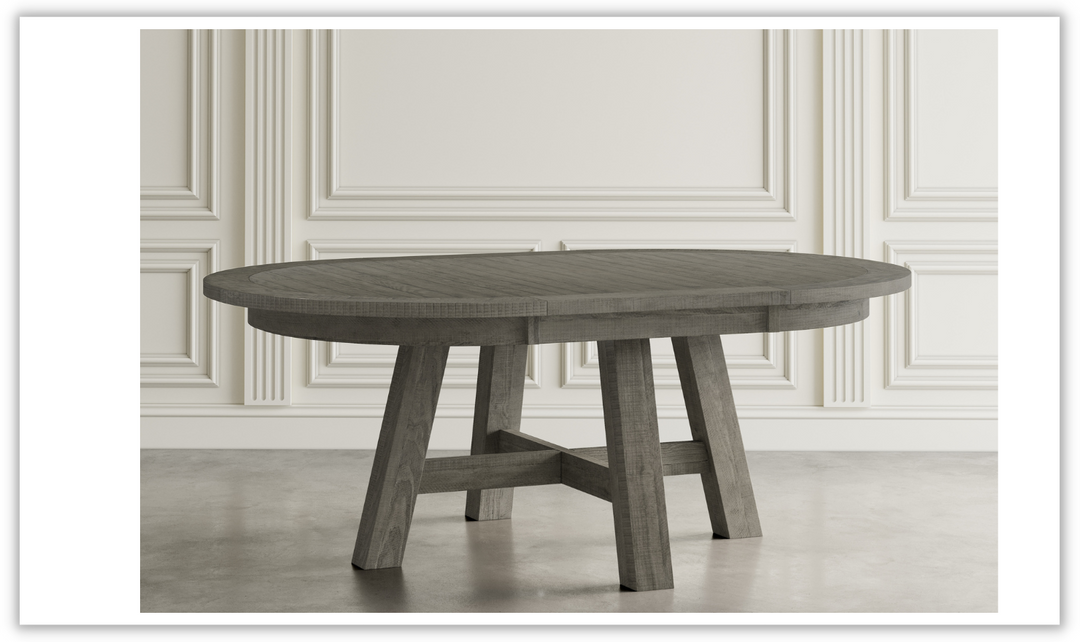 Jofran PrimeWood Round Extandable Dining Table