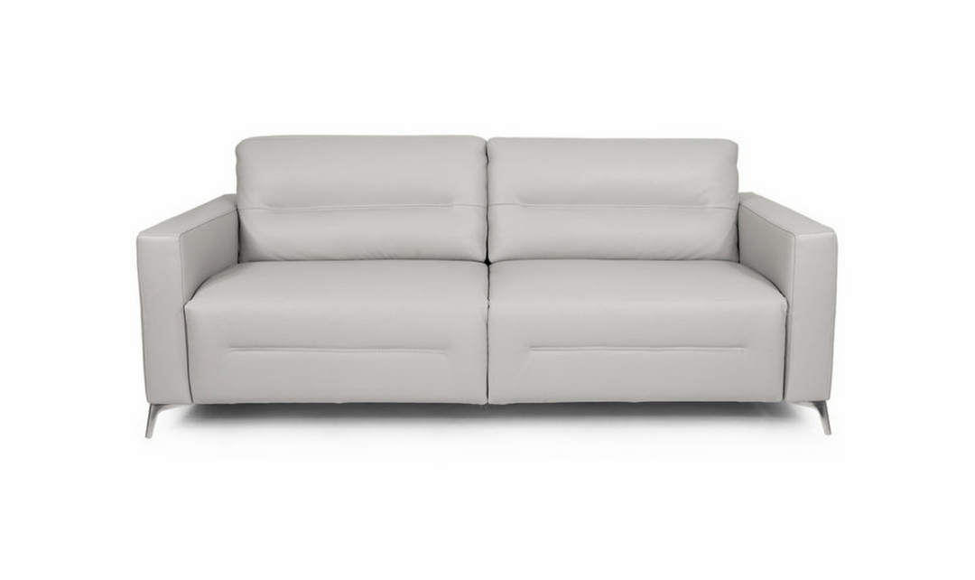 Tucson Italian Leather Queen Sleeper Sofa - Luxury Overnight Collection