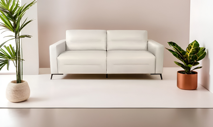 Tucson Italian Leather Queen Sleeper Sofa - Luxury Overnight Collection