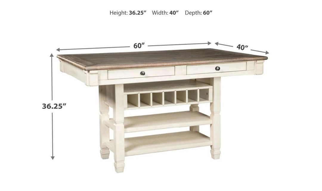 Ashley  Tyler Creek Counter Height Dining Table