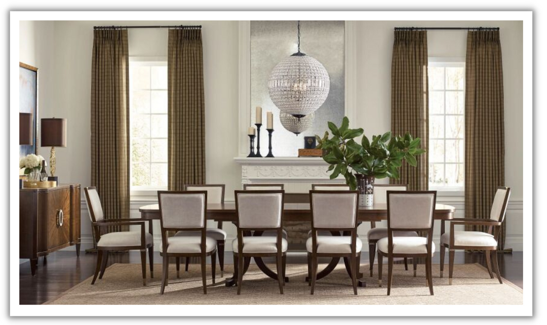 American Drew Vantage Randolph 7/9 Pcs Extendable Dining Table Set-jennifer