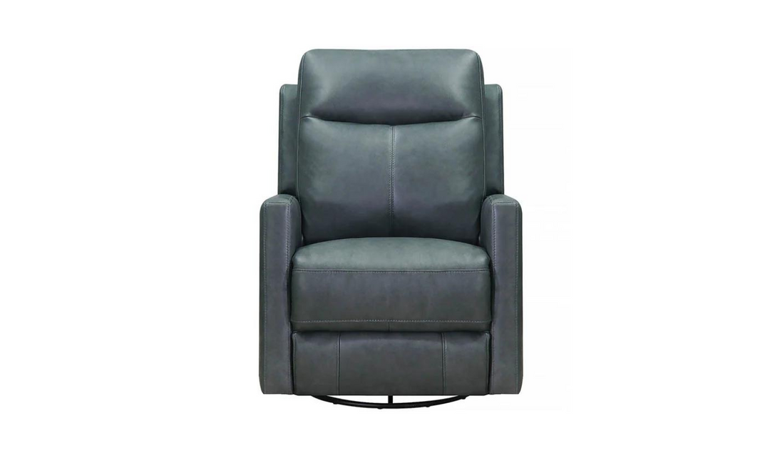 Vienna Manual Swivel Rocker Leather Recliner Chair