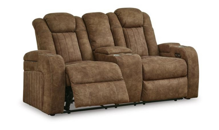 Wolfridge Leather Power Reclining Living Rom Set