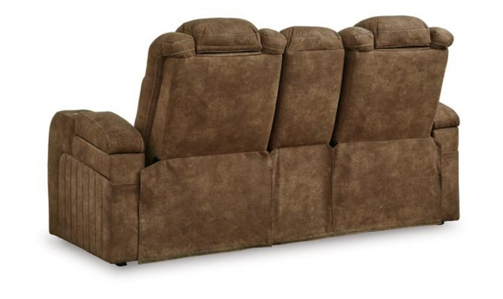 Wolfridge Leather Power Reclining Living Rom Set