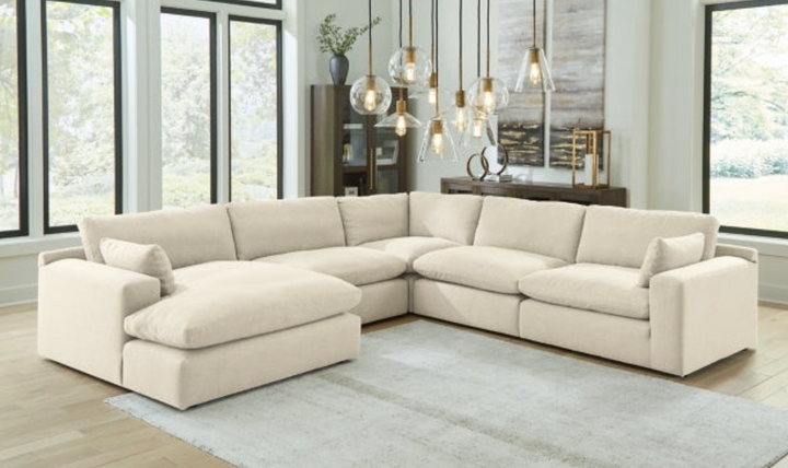 Elyza L-Shaped Sectional Sofa with Chaise-Jennifer