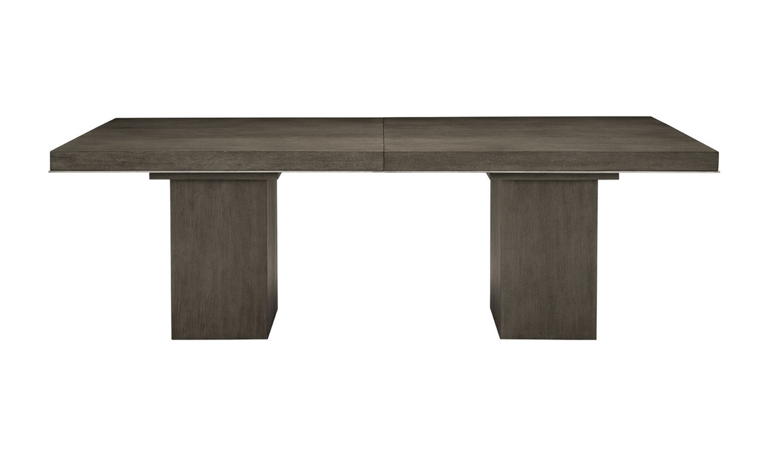 Bernhardt Linea Extendable Rectangular Wooden Dining Table-jennifer