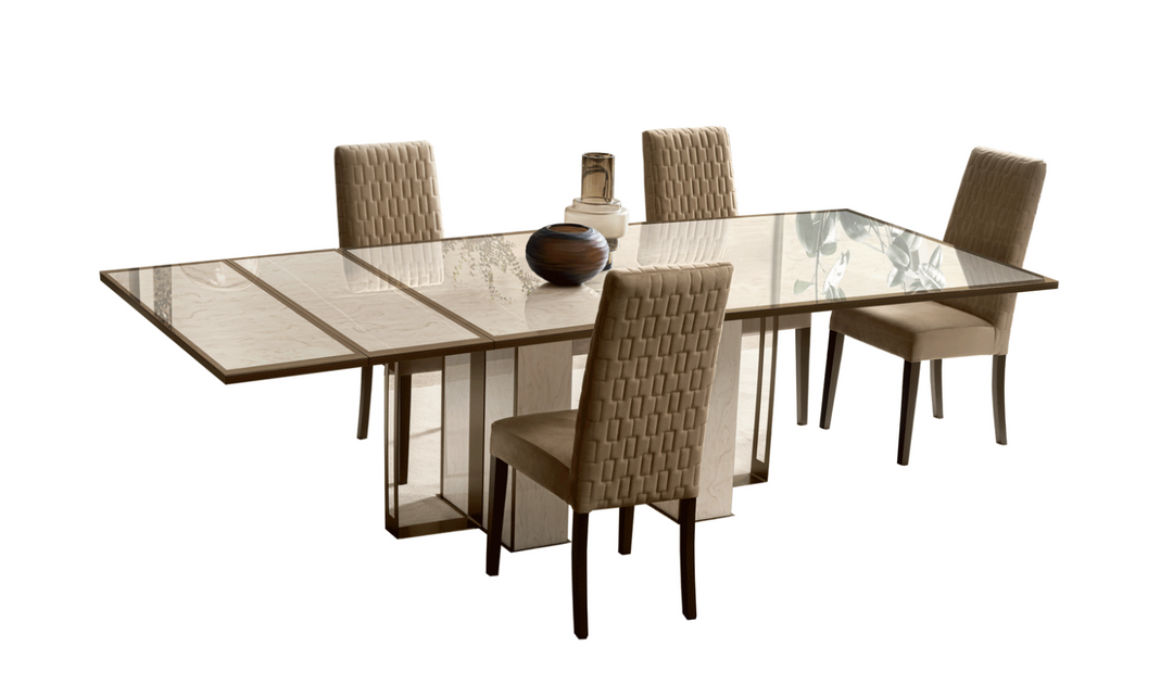 Poesia Rectangle Dining Room Set with Extendable Table-jennifer furniture