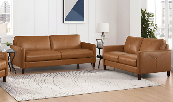 Yorkdale Leather Living Room Set