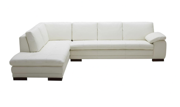 Eole L-Shaped Italian Leather Sectional Sofa