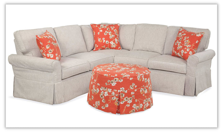 Four Seasons Landon L-Shaped Modular Sectional Sofa