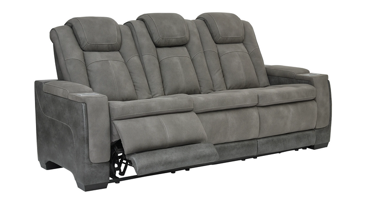 Ashley  Next Gen 3-Seater Leather Power Reclining Sofa