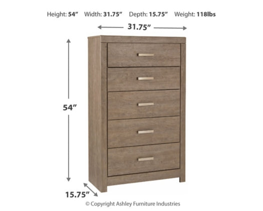 Culverbatch Drawer Chest-Storage Chests-Jennifer Furniture