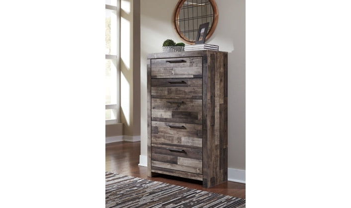 Derek Five Drawer Chest-Storage Chests-Jennifer Furniture