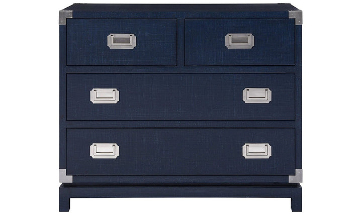 COASTAL CAMPAIGN CHEST-Storage Chests-Jennifer Furniture