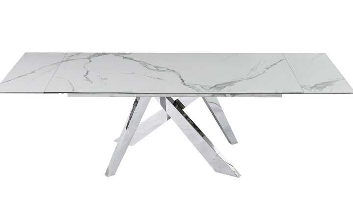 Carrara Extension Dining Table-Dining Tables-Jennifer Furniture