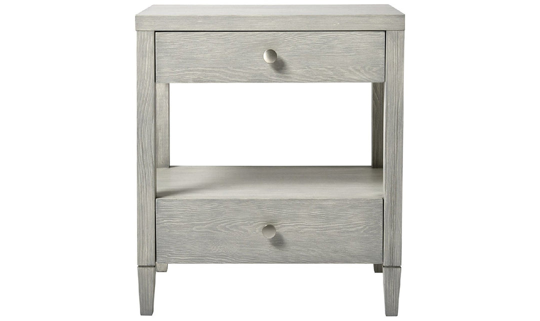 ESCAPE COASTAL LIVING HOME BEDSIDE TABLE-End Tables-Jennifer Furniture