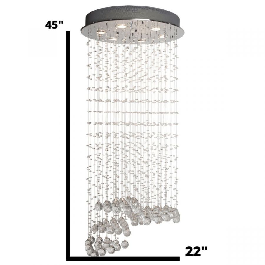 Tyler Large Waterfall chandelier 