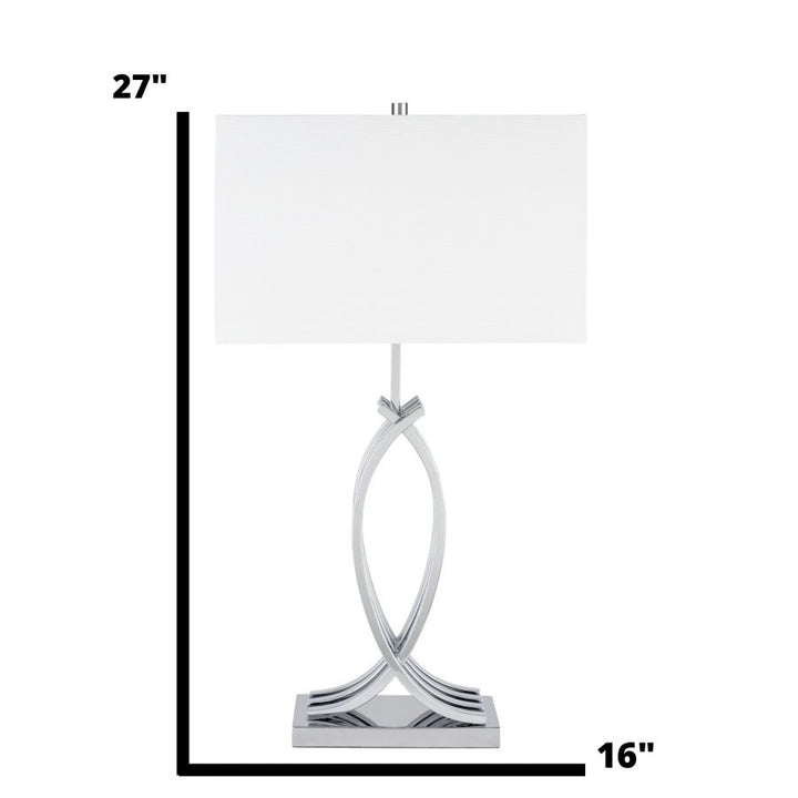 Noel Unity in Chrome Table Lamp