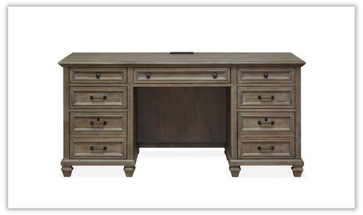 Magnussen Lancaster 8-Drawer Wooden Credenza