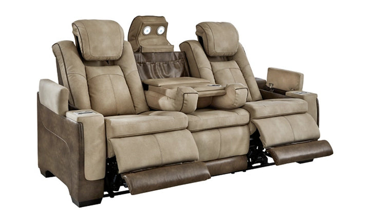 Ashley  Next Gen 3-Seater Leather Power Reclining Sofa