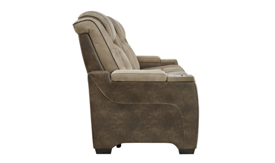 Ashley  Next Gen 3-Seater Leather Power Reclining Sofa